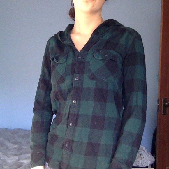 Tna Brisco Shirt - Plaid flannel shirt - Picture 3 of 6